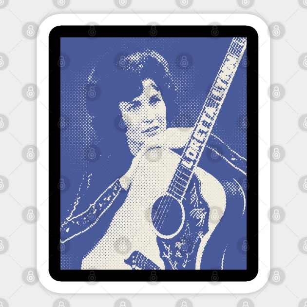 Loretta Lynn Vintage Sticker by kilshamy